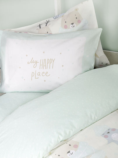 Nima Kids Cotton Pillowcase 52x72cm Multicolour