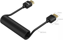 SmallRig 4963 HDMI 2.0 HDMI male - HDMI male Μαύρο SmallRig 4963 HDMI 2.0 HDMI male - HDMI male Μαύρο