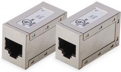 Accesorii Pentru Rețea Digitus Cuplaj Modular Cat 6 Ecranat 2 Bucăți