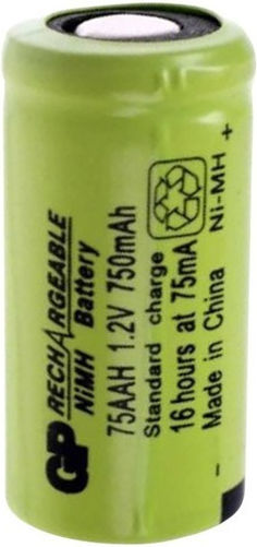 Genius Pack Wiederaufladbare Batterie Ni-MH 750mAh 1.2V