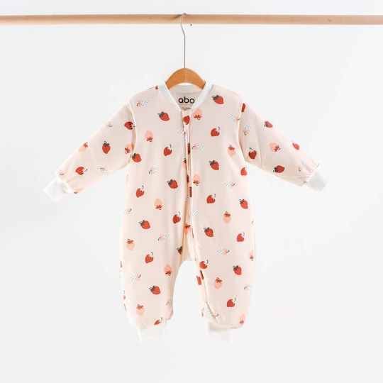 abo Winter Baby Schlafsack Erdbeere