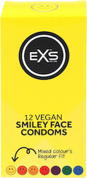 EXS Condoms Smiley Face 12pcs 54mm Natural