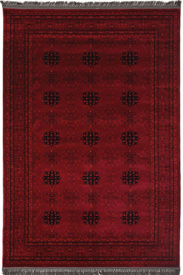 Royal Carpet Afgan 8127 Ръчно изработен с крошки Бордо
