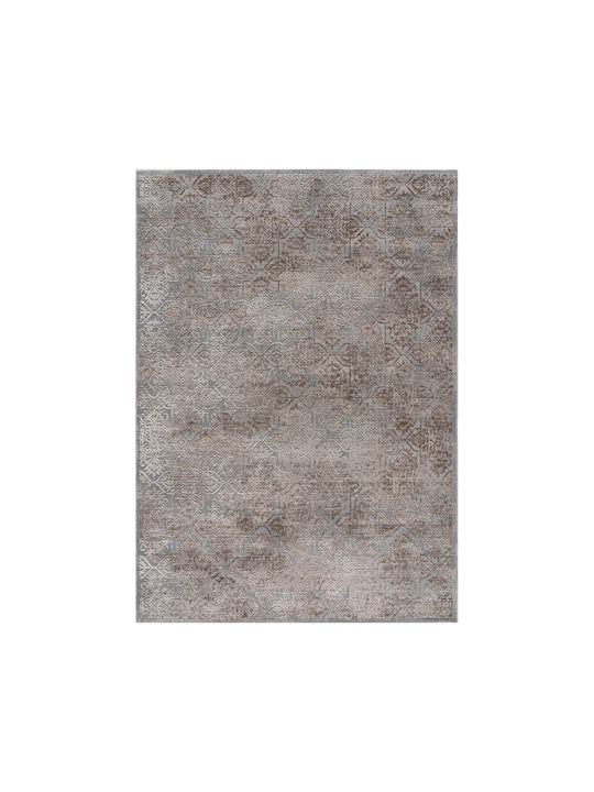 Beauty Home Χαλί Ορθογώνιο Μπεζ, Γκρι 133x190cm