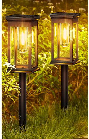 Rovo Set 2 Lămpi Solare de Perete cu Alb Cald Lumină 3000K