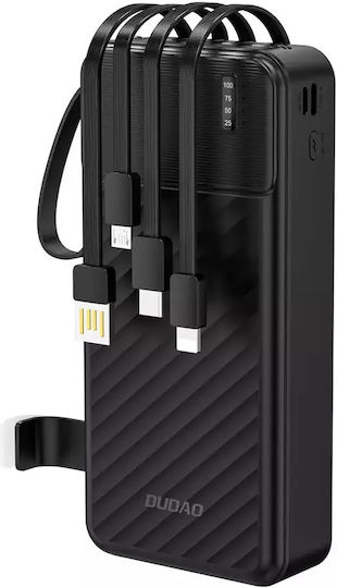 Dudao K11 Pro Power Bank 20000mAh 10W with USB-A Port Black