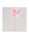 Hängender Bogen Ornament Rosa
