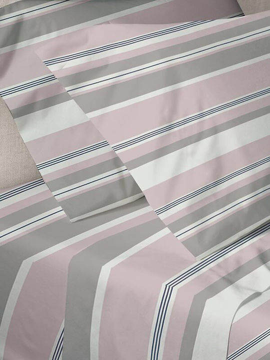 Sunshine Duvet Cover Queen 230x250 Menta 550 Pink