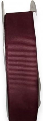 Gro Ribbon 2.5cm 5 Meters Burgundy 5 Meters