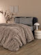 Palamaiki Duvet Cover Queen 220x240cm Ember Beige 840 GSMGsm