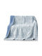 ForHome Κουβέρτα Sherpa Μονή 160x220εκ. Γαλάζιο