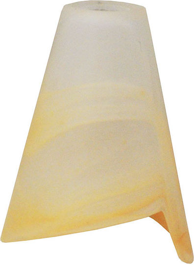 Lighting Fixture Glass Replacement E14 Beige 12.5x10.5x16.5cm Sinialo 2900500