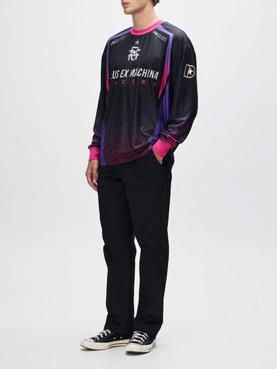 Deus Ex Machina Moto T-shirt Black Purple