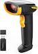 Inateck Handheld Scanner Wireless with 1D Barcode Reading Capability