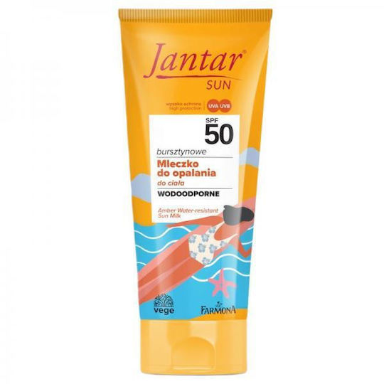 Farmona Jantar Водоустойчива Слънцезащитна Емулсия За Тяло SPF50 200мл