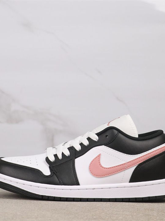 Nike Air Jordan Herren Sneakers Black Rust Pink White 553558