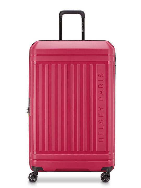 Delsey Lutece SE Large Magenta Suitcase