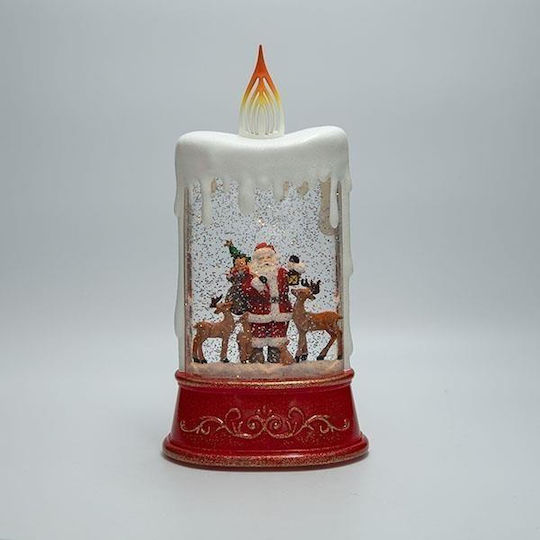 Eurolamp The translated Liquid template in German language: Weihnachtskerzen & Kerzenständer Kerze Mehrfarbig Batterie 30x15.5cm.