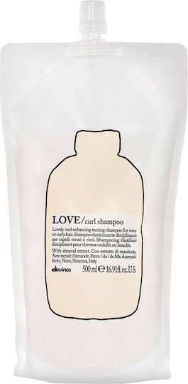 Davines Love Curl Refill Σαμπουάν Ενυδάτωσης & Όγκου για Σγουρά Μαλλιά 500ml