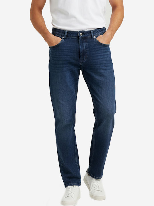 Men's Jeans Pants with Slim Fit Super Sw Blue MJ370D63 Blue