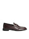 Women's Loafers in Burgundy Color