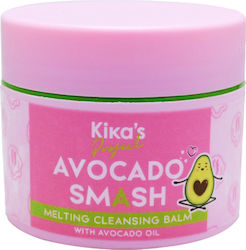 Kika's Project Avocado Smash Melting Balsam Gesichts- und Augenreiniger 100ml