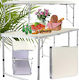 Verk Group Table for Camping Foldable in Case 180x60cm Beige