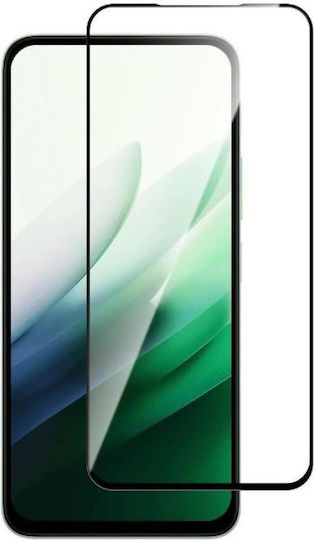 Vivid Full Face Tempered Glass Μαύρο (Redmi 15C 4G)