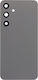 Battery Cover Battery Door + Battery Door Adhesive + Back Camera Lens Bezel Black for Galaxy S24+