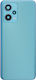 Battery Cover Battery Door + Battery Door Adhesive + Back Camera Lens Bezel Blue for Redmi Note 12 5G