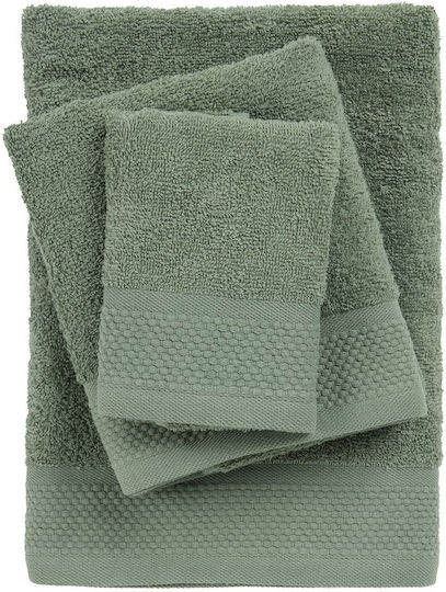 Das Home Σετ 3τμχ 0836 Green Βάρους 450gr/m² Das Home Σετ 3τμχ 0836 Green Βάρους 450gr/m²
