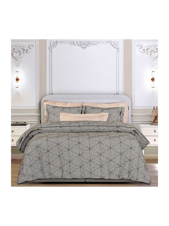 Greenwich Polo Club Sheet Sets Queen 240x260cm. Essential 2366 Essential 2366 Beige, Black 4pcs