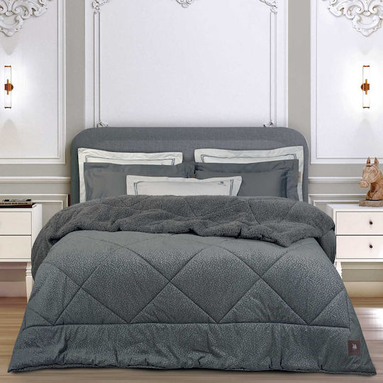 Greenwich Polo Club Κουβερτοπάπλωμα Υπέρδιπλο 240x250εκ. 4435 Grey 700 GSM 11.5 togs