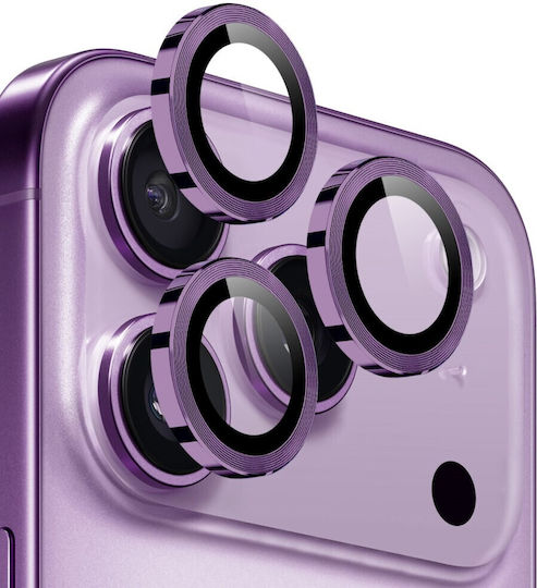 Apple Iphone 17 Pro Northjo Κρίκοι Προστασίας Κάμερα Purple