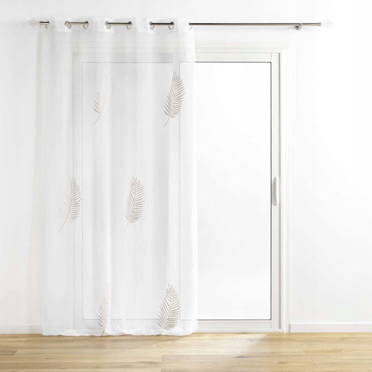 Douceur d'Intérieur με Τρουκς Λευκή 140x240εκ.