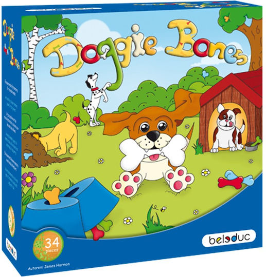 Board Game Doggie Bones for 2-4 Players 3+ Years Old (EN) Beleduc