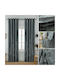 Lucktora Curtain with Grommet Gray LCT-11747 200x290cm