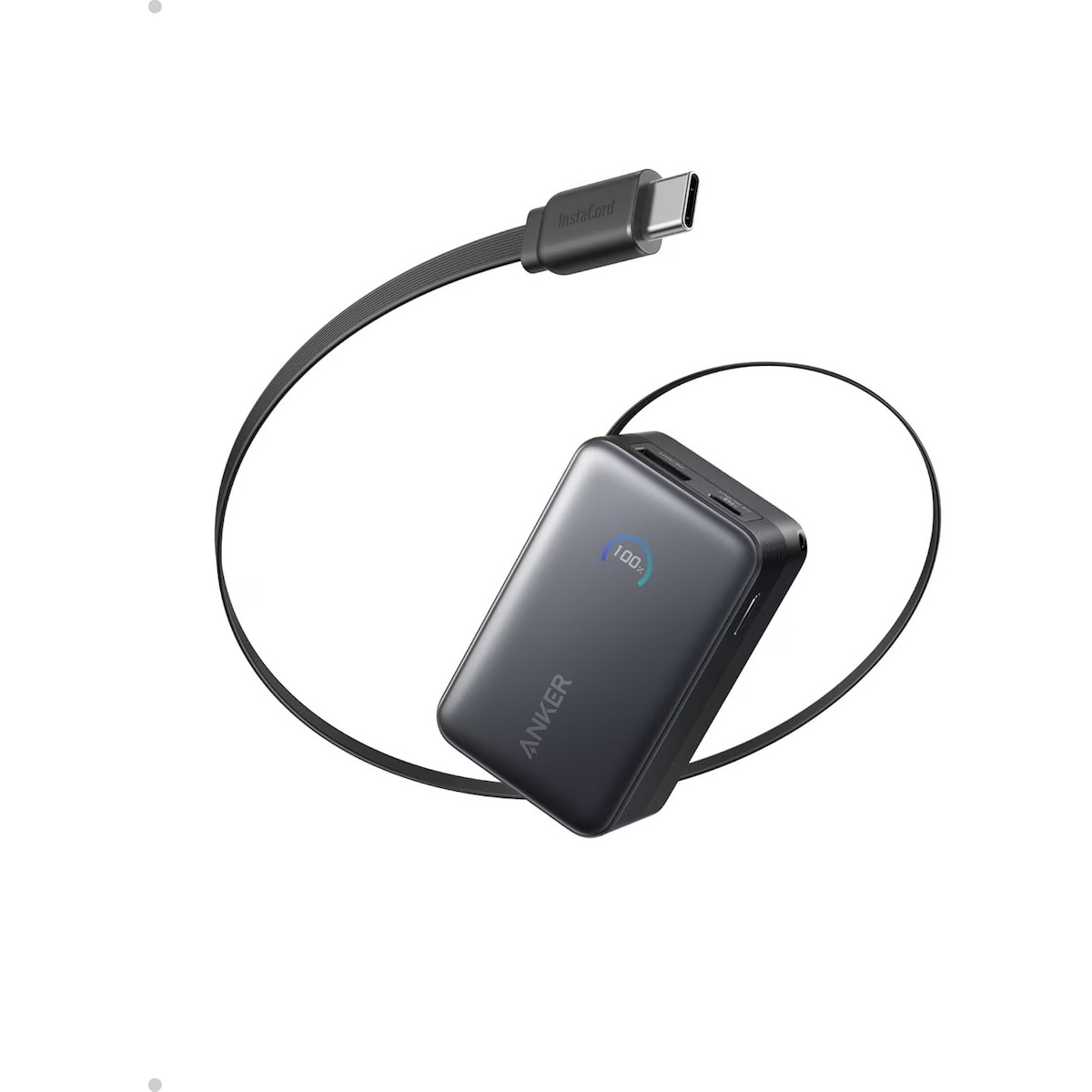 Anker Nano Power Bank 10000mAh 45W cu Port USB-A și Port USB-C