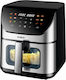 Samus Air Fryer 8lt Γκρι AF8-S1700DW