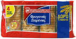 Παπαδοπούλου Φρυγανιές Σταρένιες 510gr