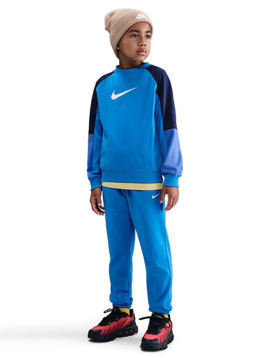 Nike Παιδικό Σετ Φόρμας Μπλε 2τμχ Sportswear
