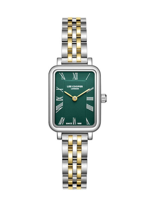 Lee Cooper Women's Watch 10mm Battery with Silver Stainless Steel Bracelet
