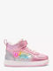 Kinder Sneakers Hoch Rosa