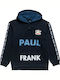 Kids Sweatshirt with Hood and Pockets Navy Blue