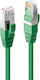 Lindy S/FTP Kat.6a Ethernet-Netzwerkkabel 15m Grün 1Stück