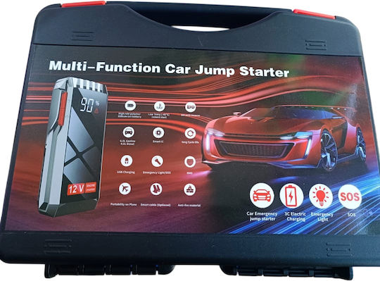 Portable Car and Motorcycle Battery Starter 69800mAh with Power Bank USB Flashlight 12V