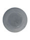 Bordallo Pinheiro Teller Untiefe Keramik Gray mit Durchmesser 28cm