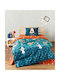 Kentia Pongo Set Kids Duvet Cover Single with Pillowcase Cotton Pongo 165x245cm