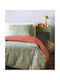Kentia Sheet Set Single Cotton Versus Green 160x245cm 3pcs
