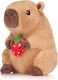 Whitehouse Leisure International LTD Плюшено Capybara Капибара със ягода 20 см.